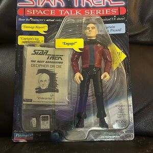 Star Trek Space Talk Series Action Figure Jean Luc Picard